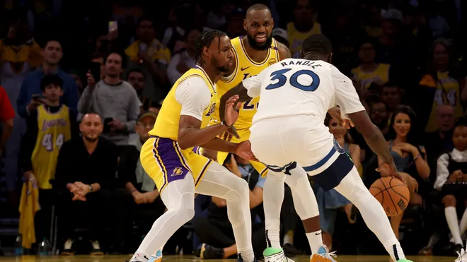 Timberwolves vs Lakers Timeline