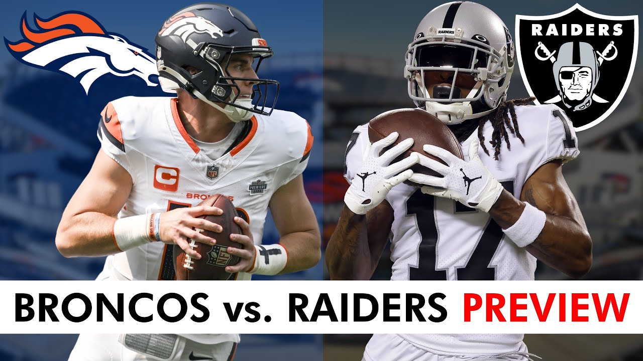 denver broncos vs las vegas raiders match player stats