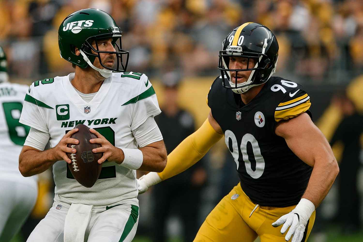 new york jets vs steelers match player stats