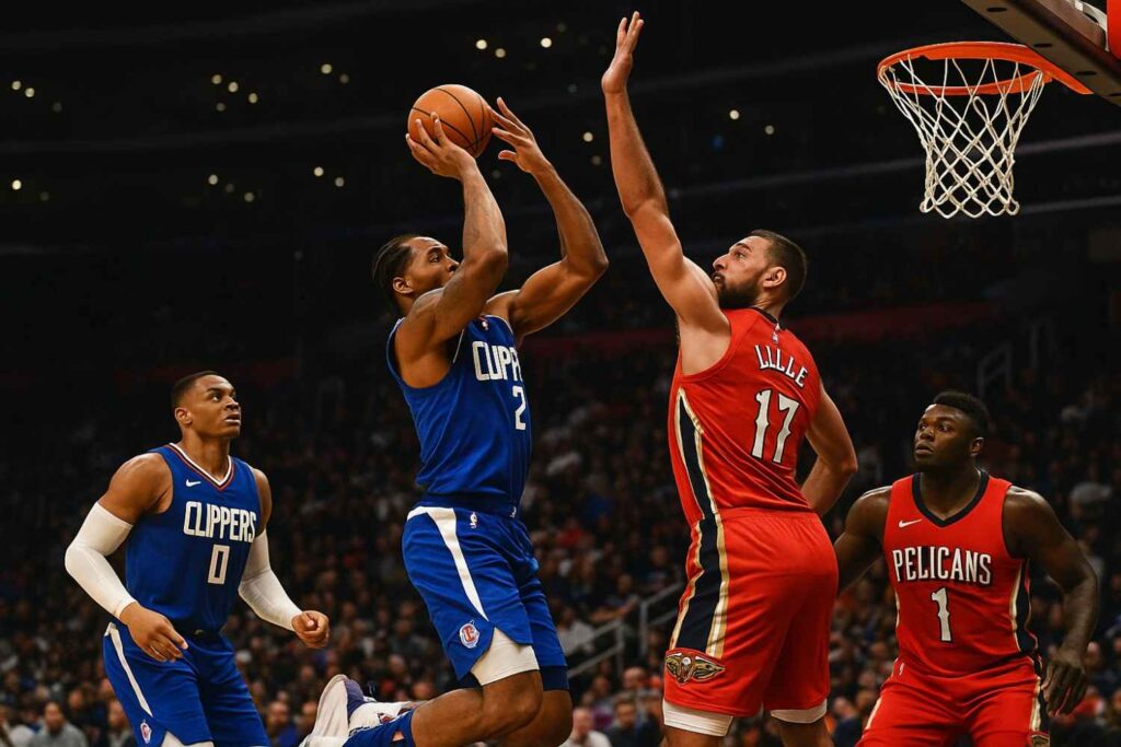 la clippers vs new orleans pelicans timeline