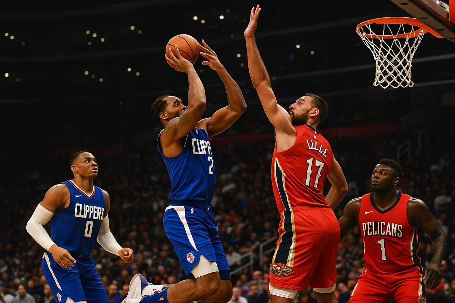 la clippers vs new orleans pelicans timeline