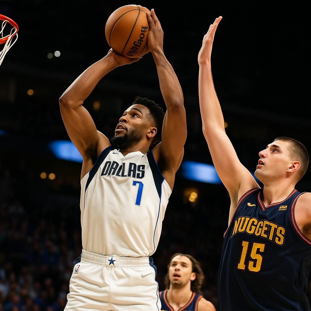 dallas mavericks vs denver nuggets timeline