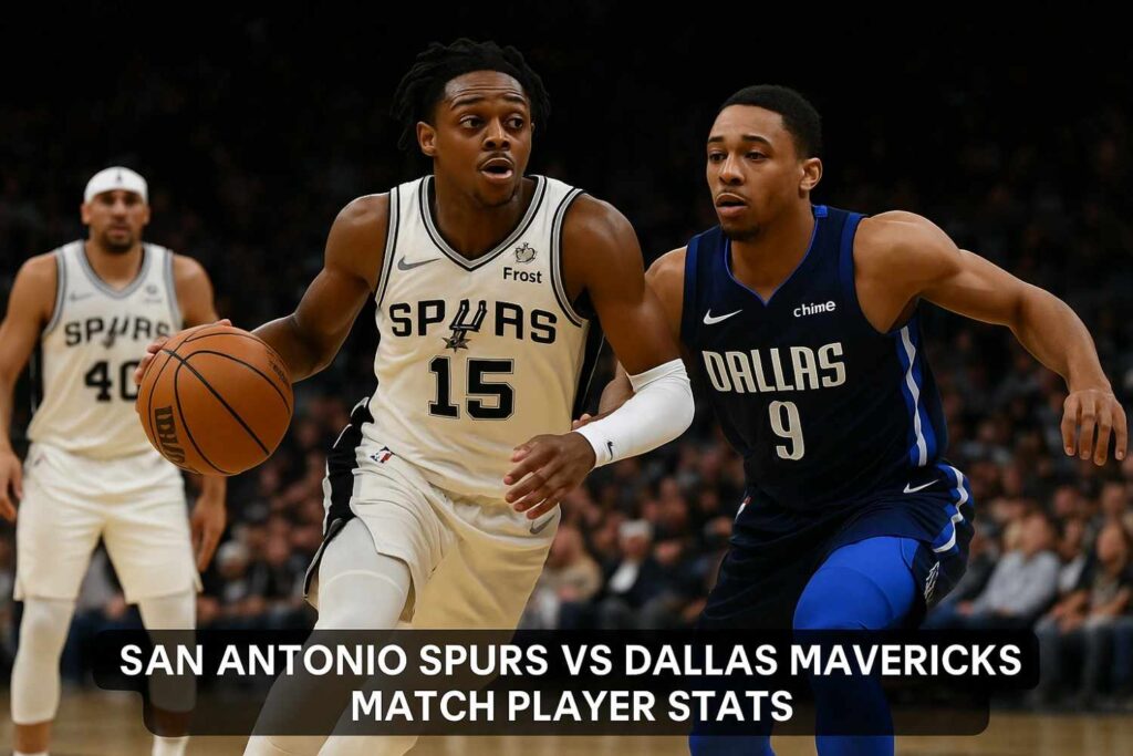 san antonio spurs vs dallas mavericks match player stats
