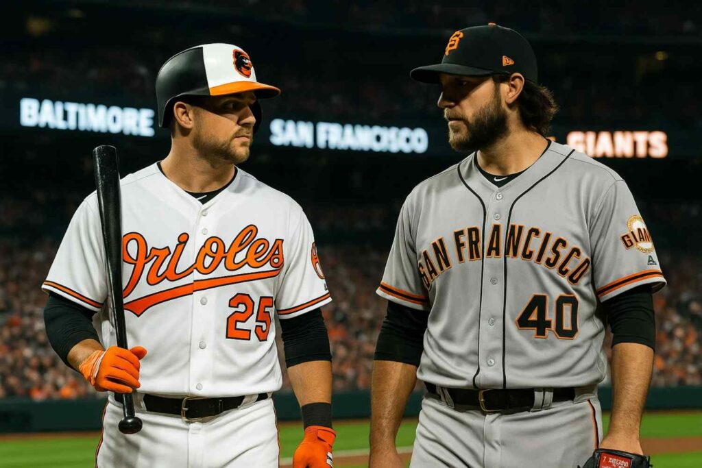 baltimore orioles vs san francisco giants match player stats