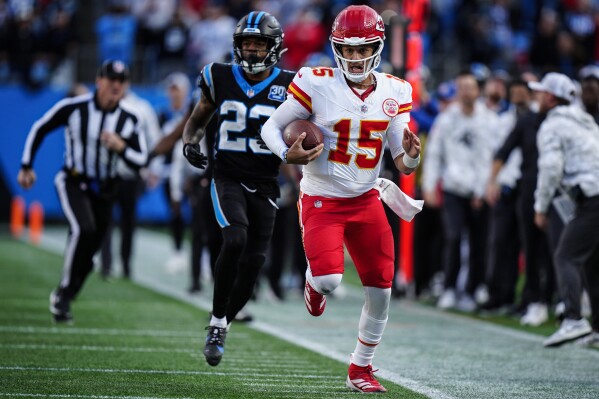 kansas city chiefs vs carolina panthers match player stats