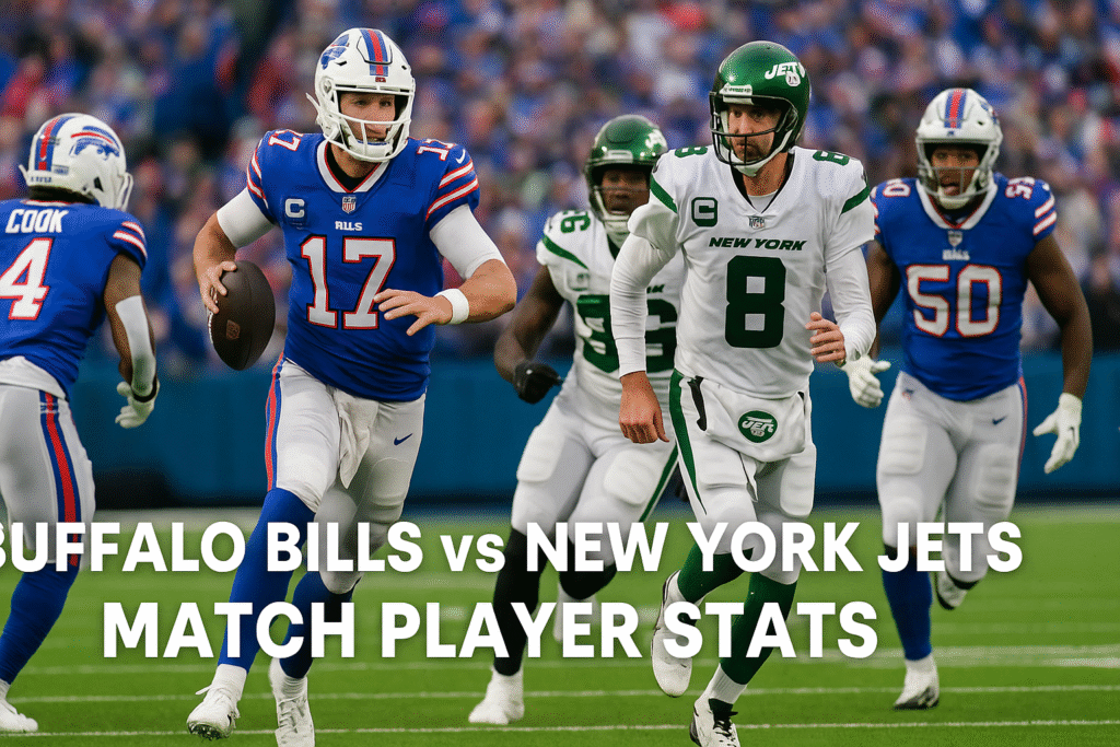 buffalo bills vs new york jets match player stats