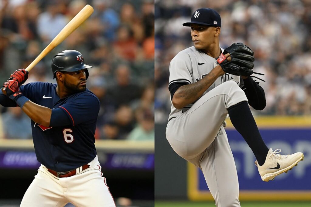 minnesota twins vs yankees match player stats