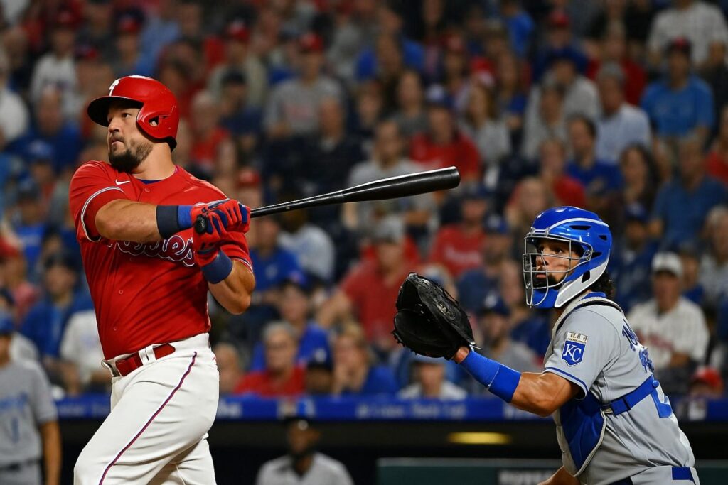 phillies vs kansas city royals match player stats