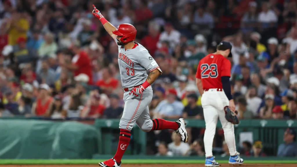 cincinnati reds vs red sox match player stats