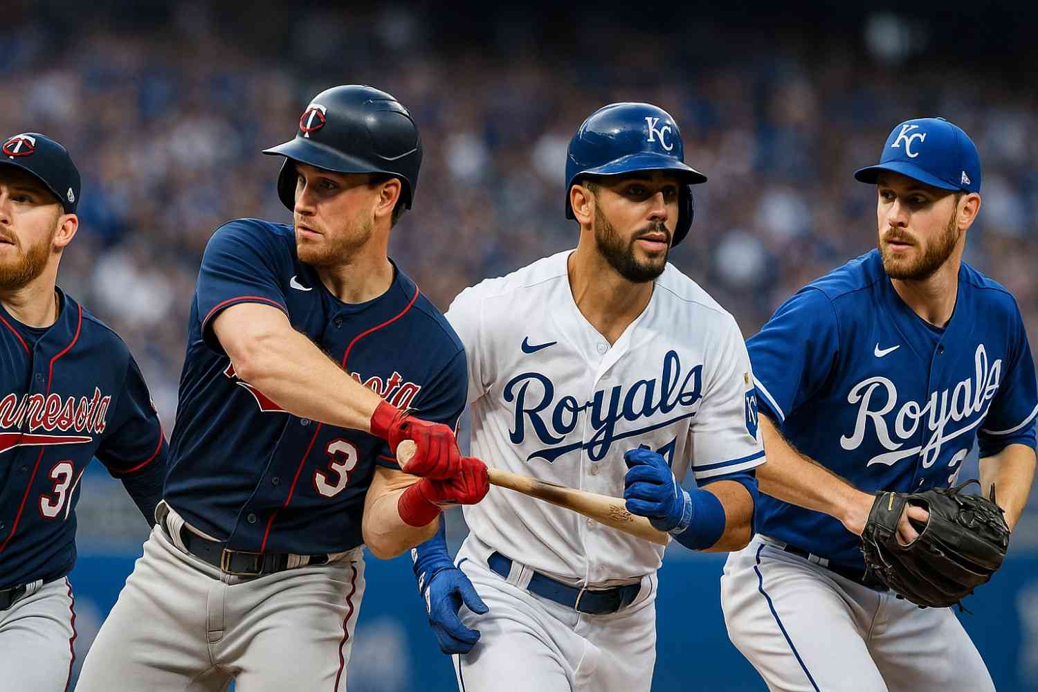 minnesota twins vs kansas city royals match player stats