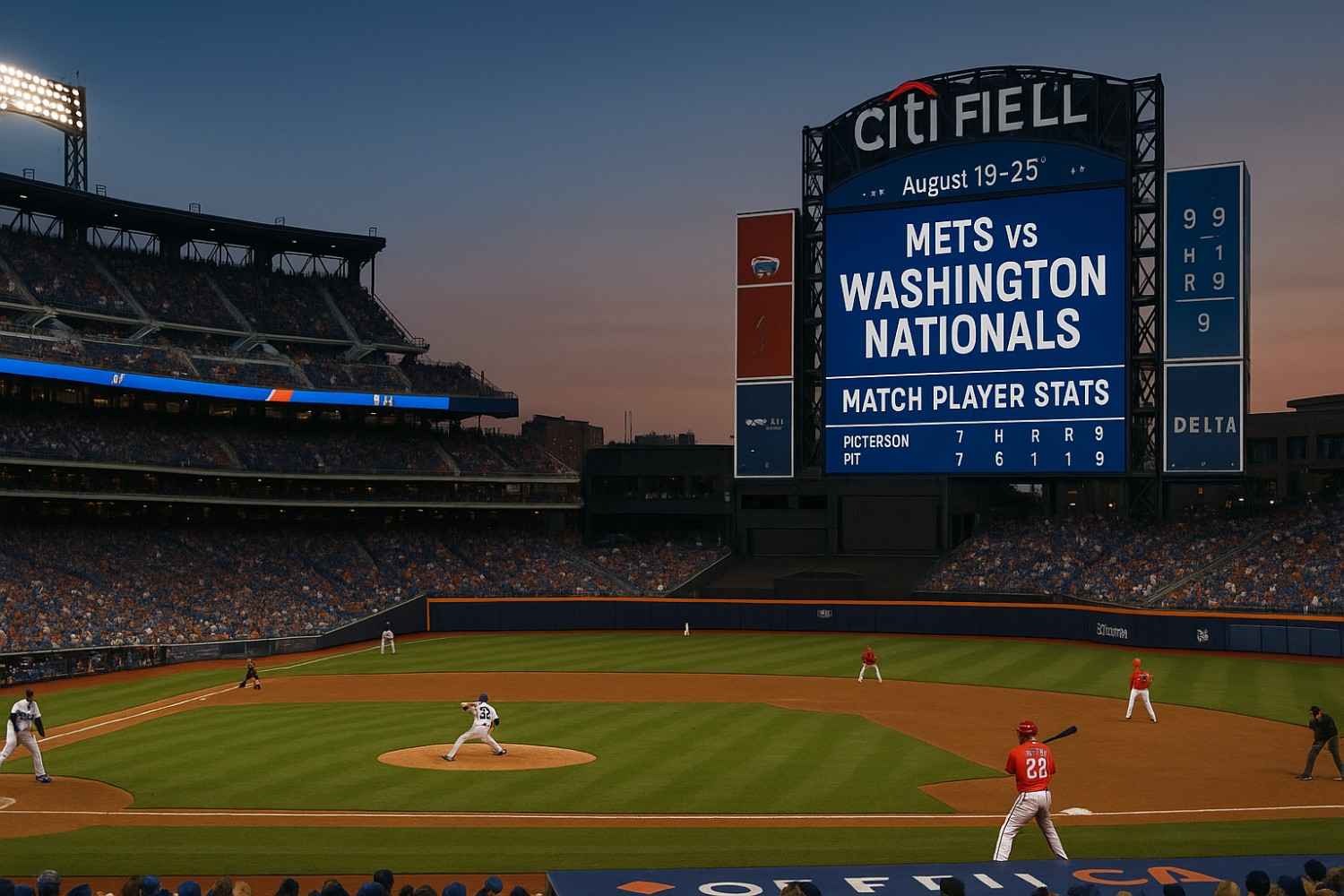 mets vs washington nationals match player stats