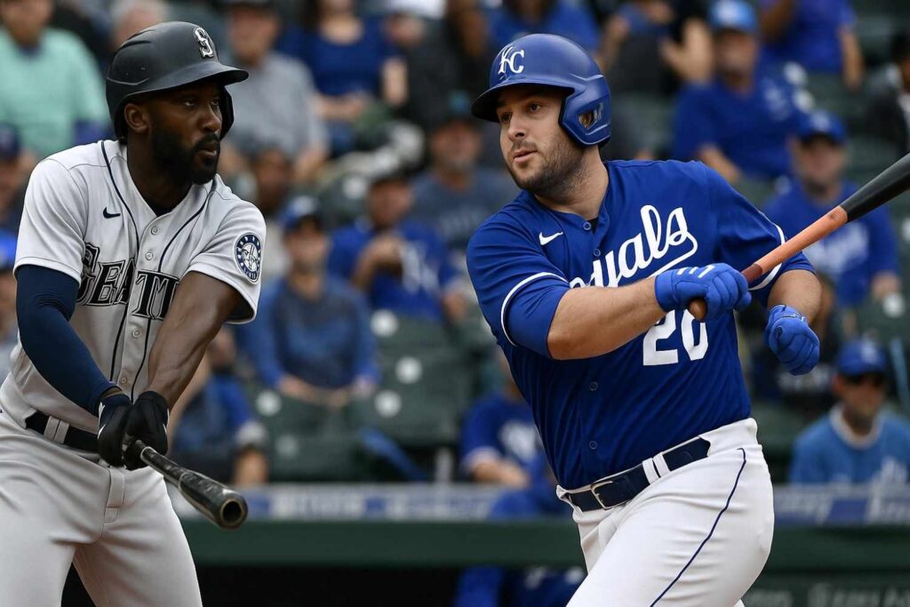 kansas city royals vs seattle mariners match player stats