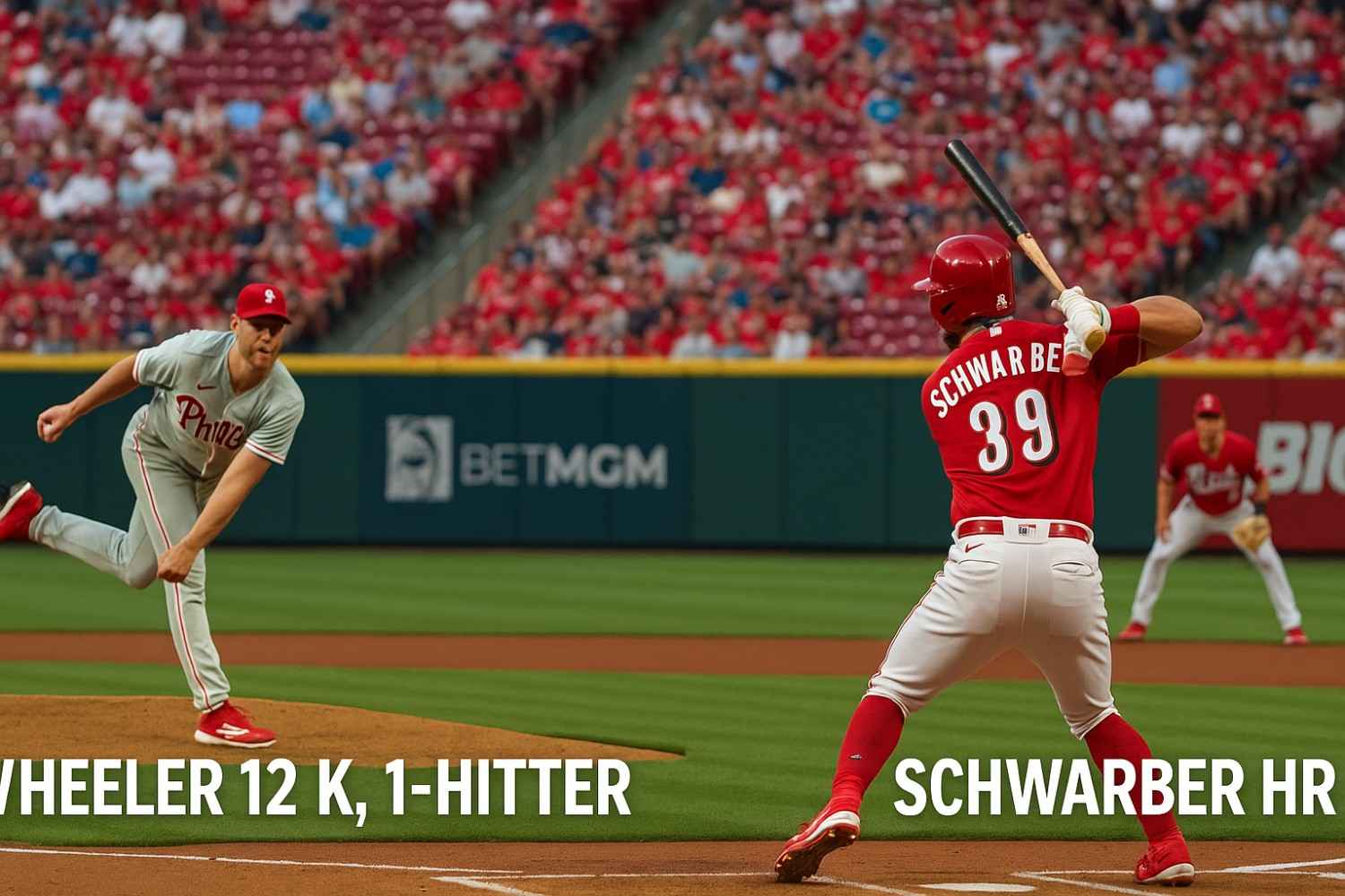 phillies vs cincinnati reds match player stats